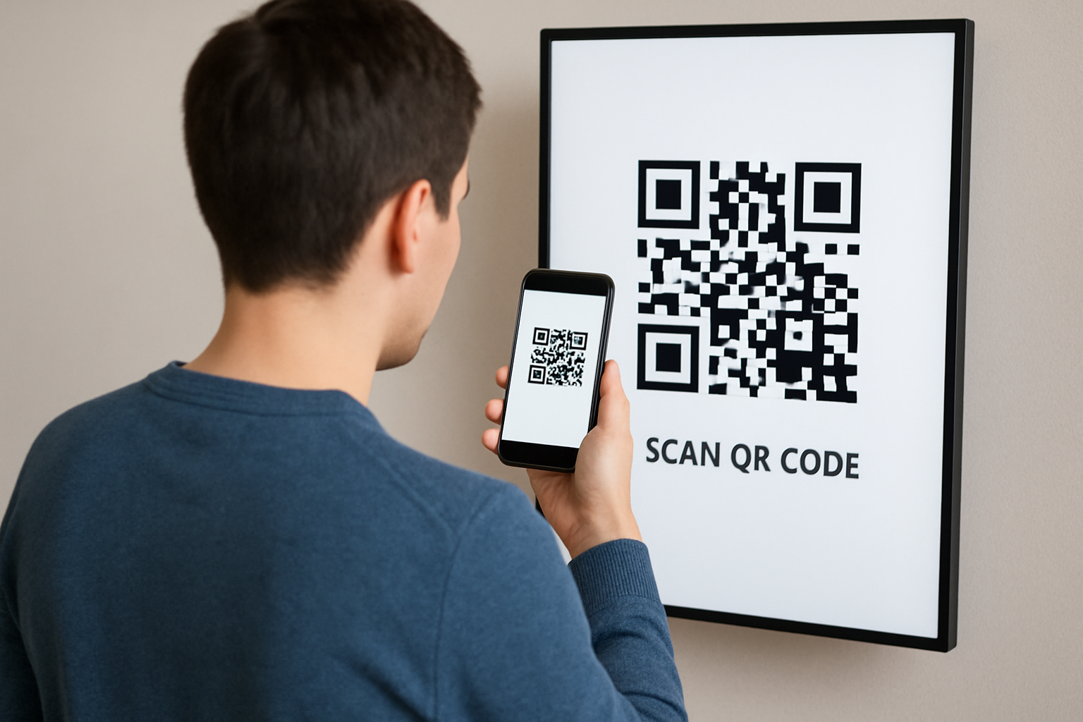 Payment QR code example